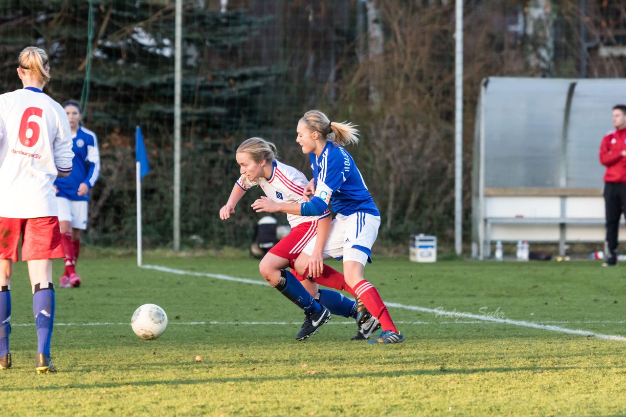 Bild 195 - B-Juniorinnen Hamburger SV - Holstein Kiel : Ergebnis: 0:1